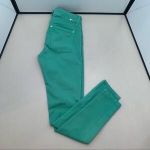 DL1961 Women’s Low Rise Emma Legging Skinny Denim Green 26 (SEE PICS)